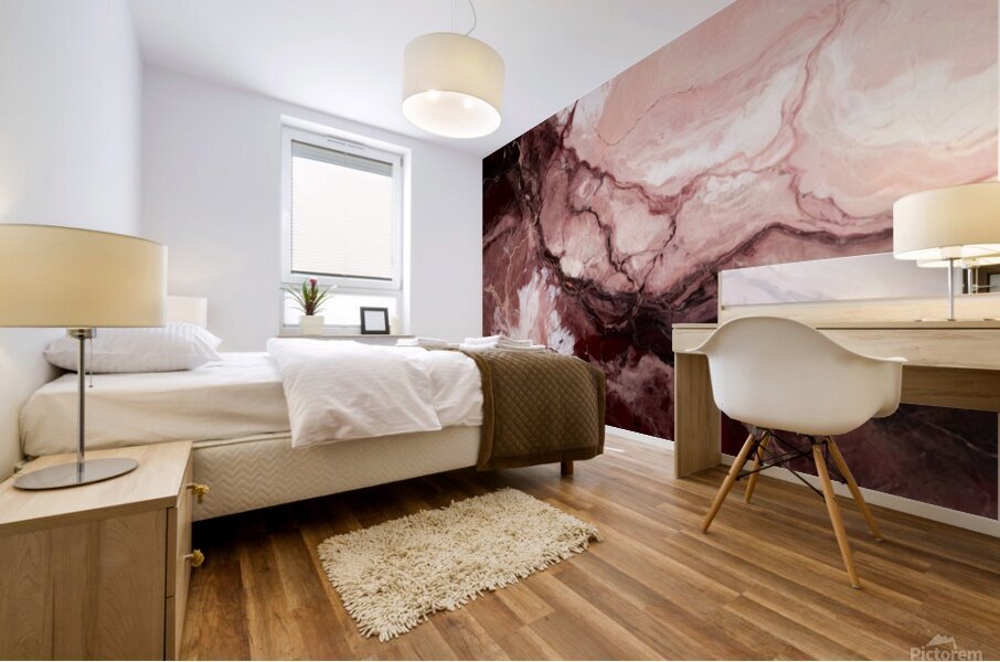 Rosewood Echoes Impression murale