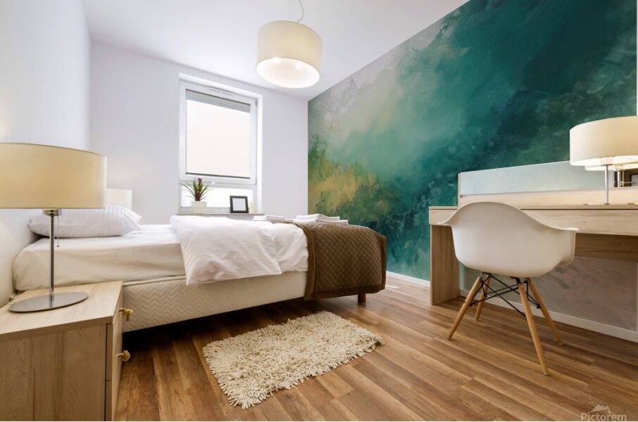 Verdant Mist Mural print