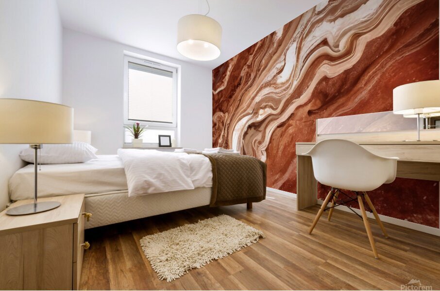 Burning Embers Mural print
