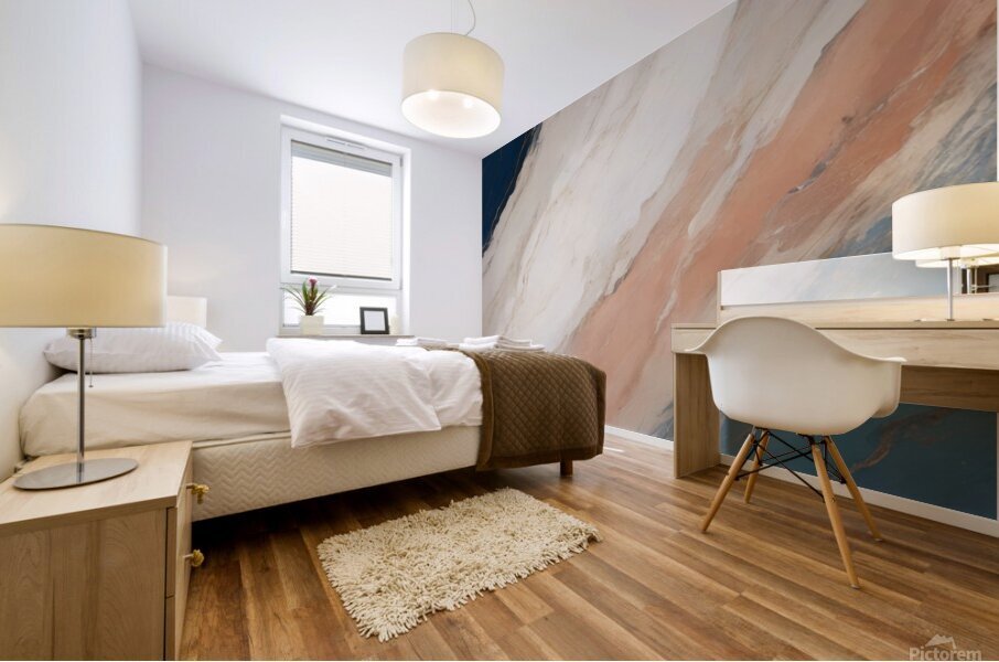 Blue Horizon Mural print