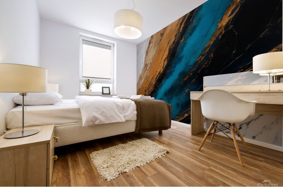 Dynamic Rhythms Mural print