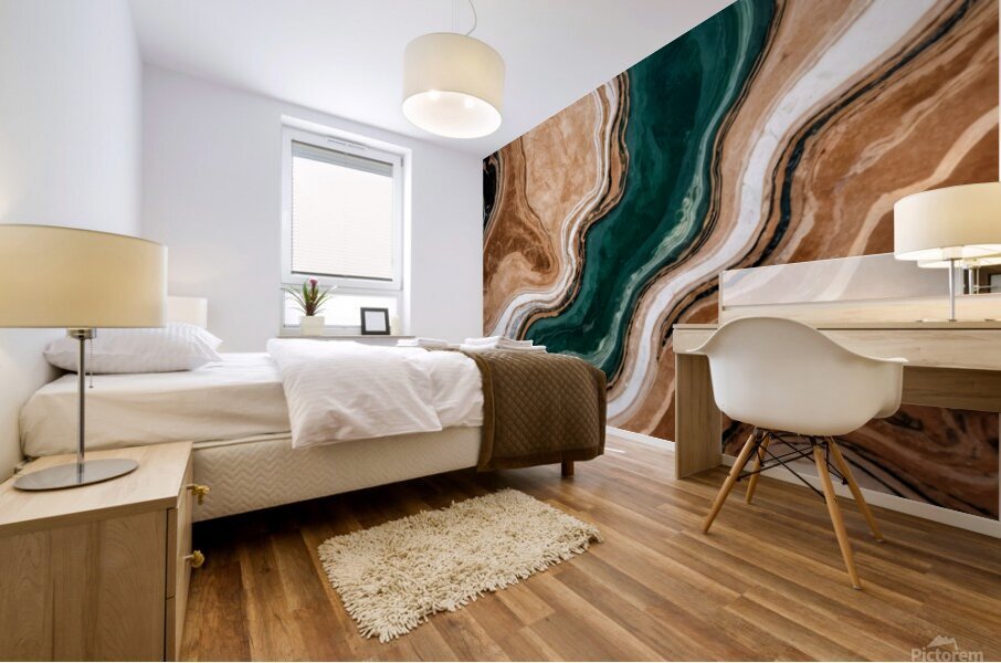 Captivating Currents Mural print