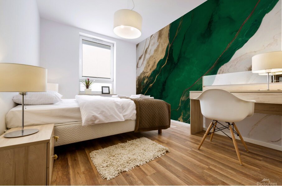 Jade Surprise Mural print