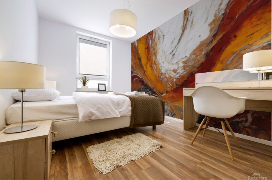 Majestic Collisions Mural print