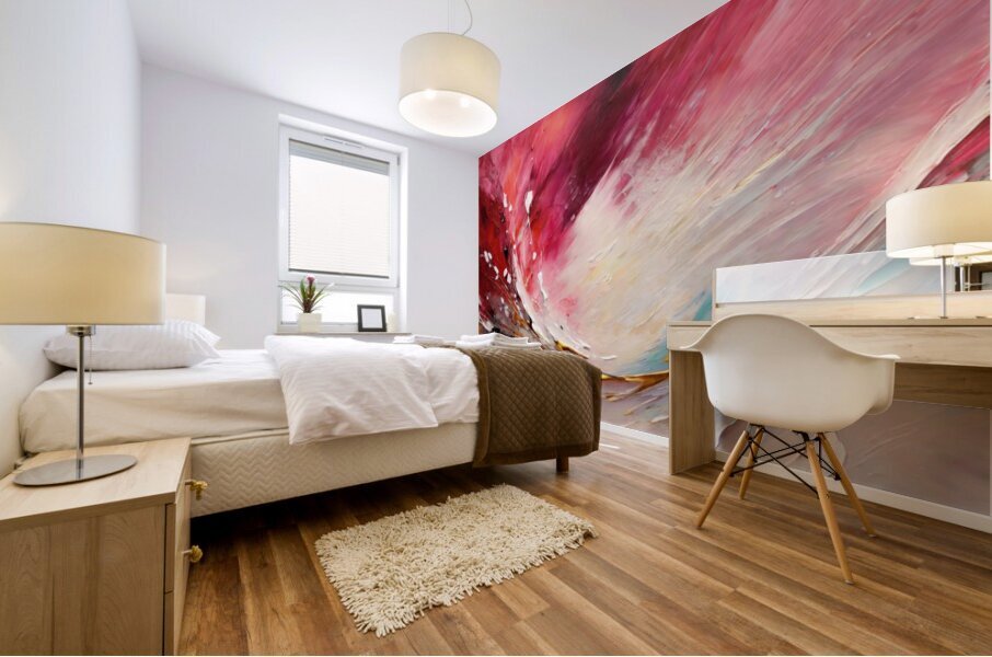 Energy Meets Emotion Mural print