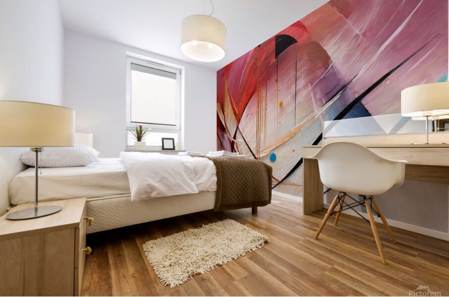 Abstract Chaos Mural print