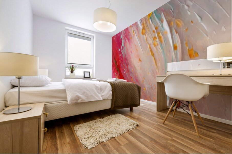 Radiant Whirlwind Mural print