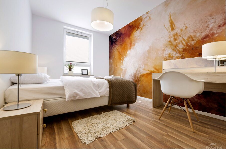 Earth Inferno Mural print