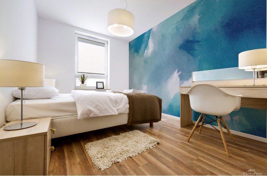 Azure Daydream Mural print