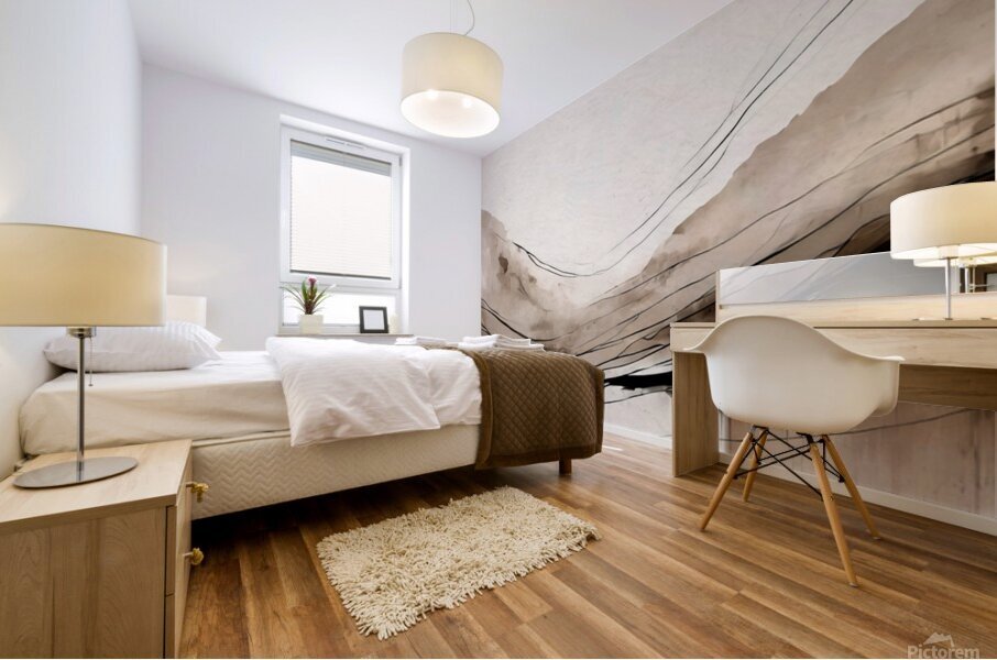Mountain Pass Mural print