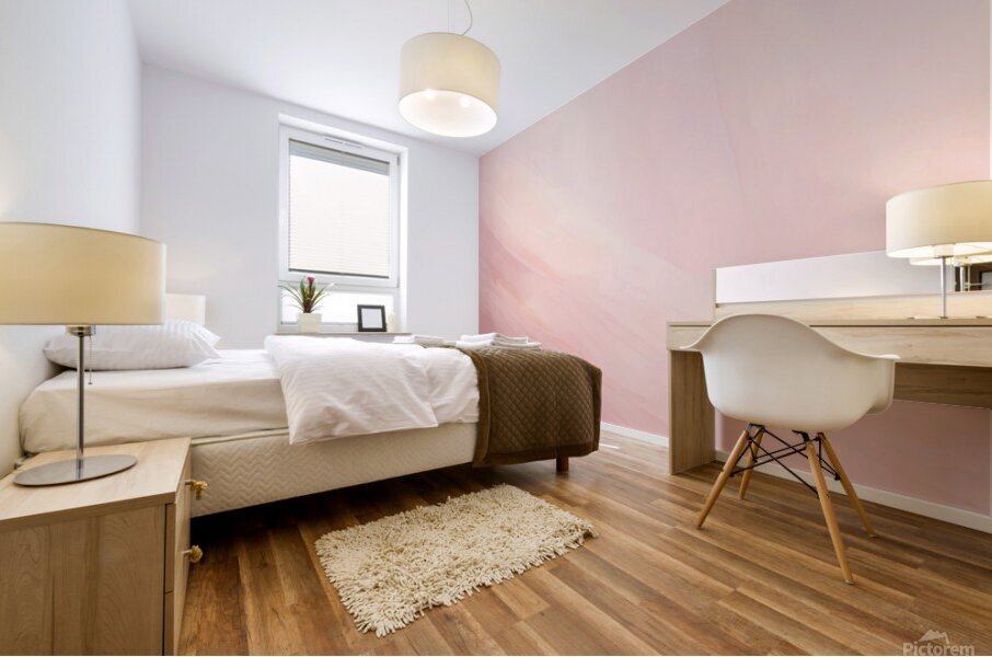 Rose Ribbons Mural print