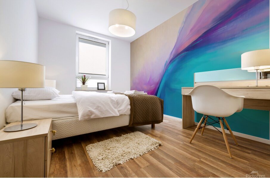 Transcendent Currents Mural print