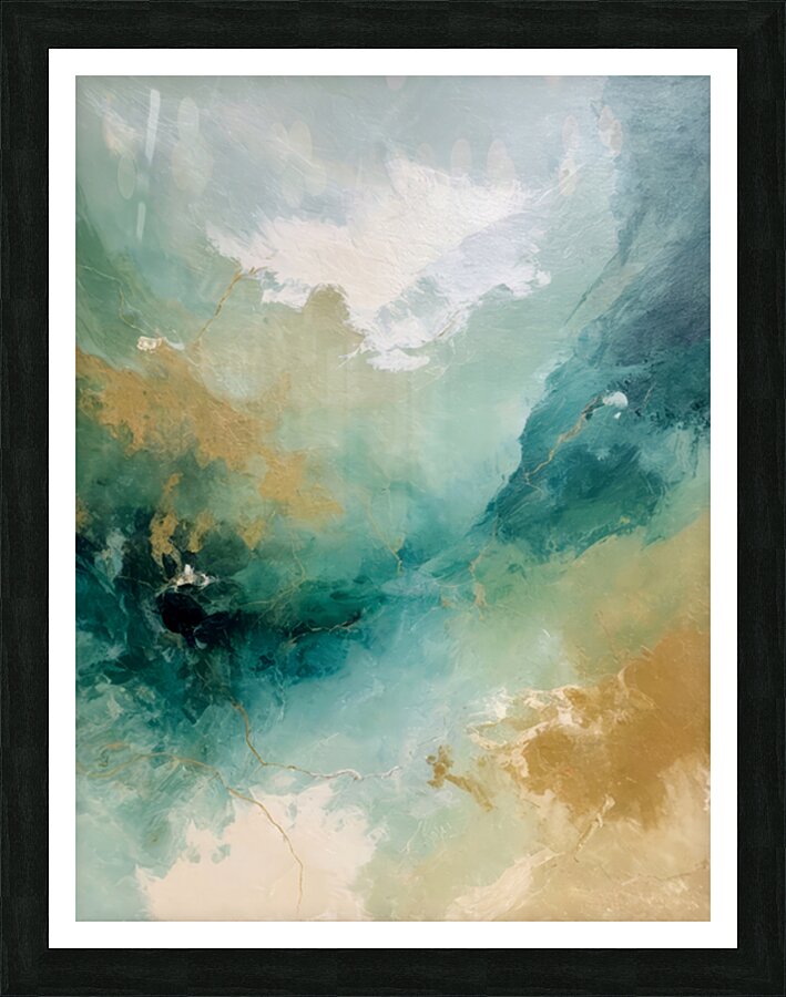 Ethereal Veil Picture Frame print