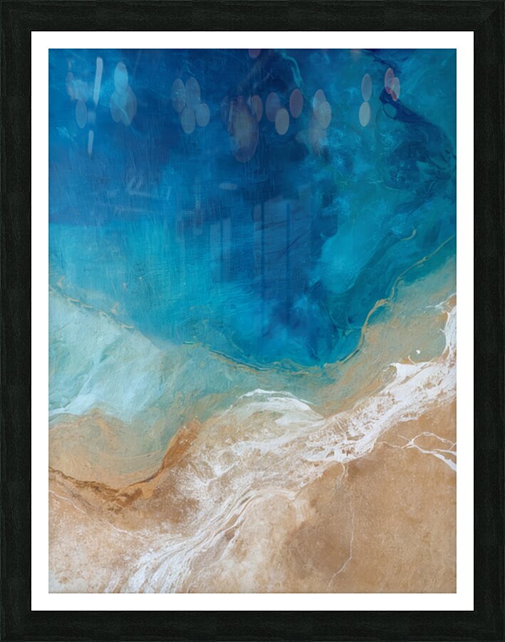 Day at the Beach Picture Frame print