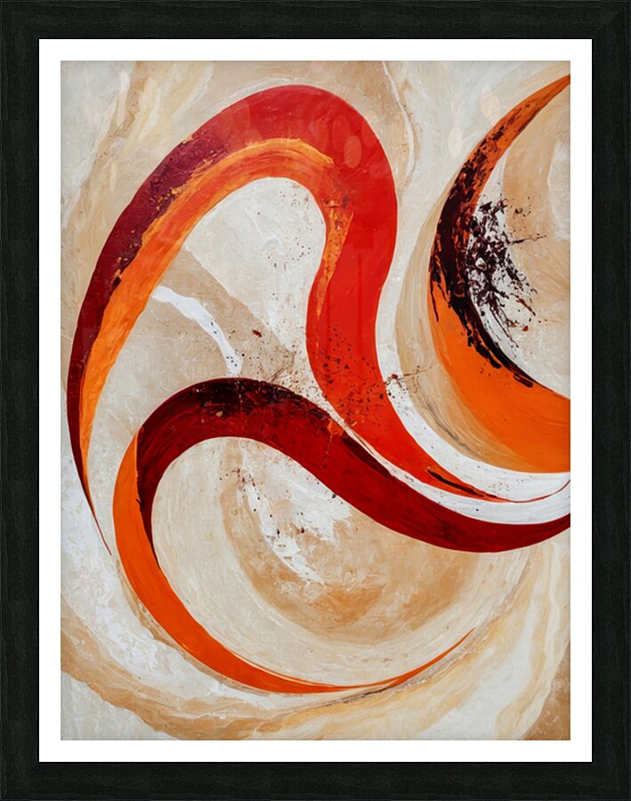 Desert Wind Picture Frame print