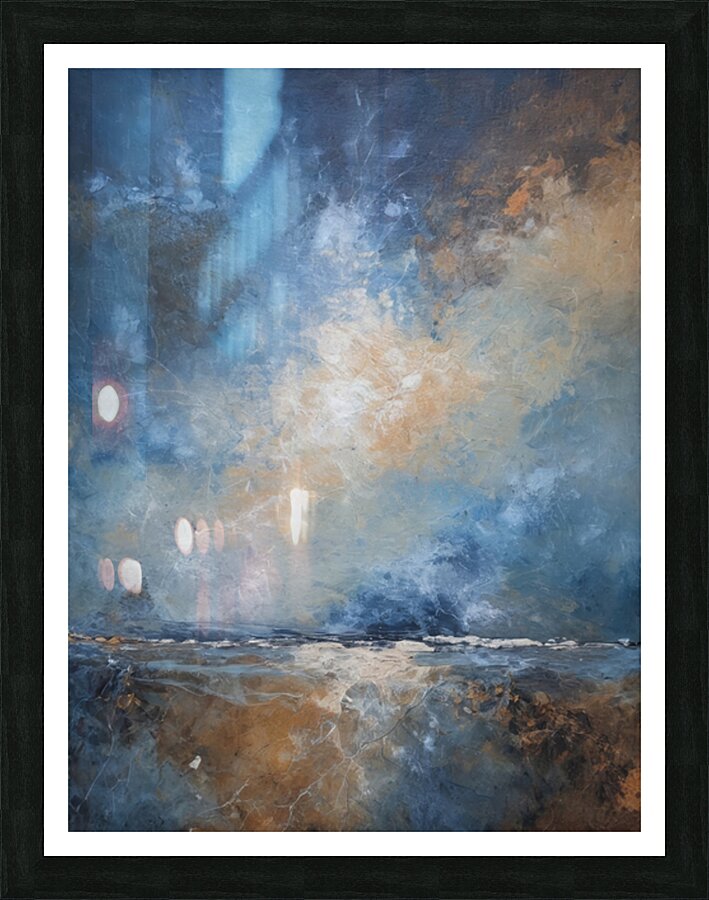 Stormy Tides Picture Frame print