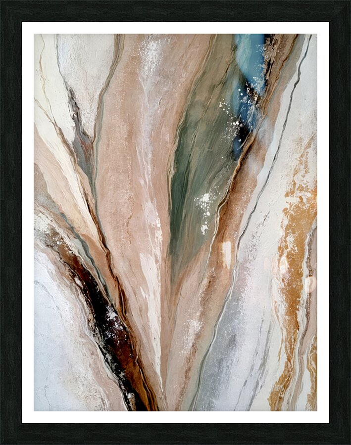 Terrestrial Veins Picture Frame print