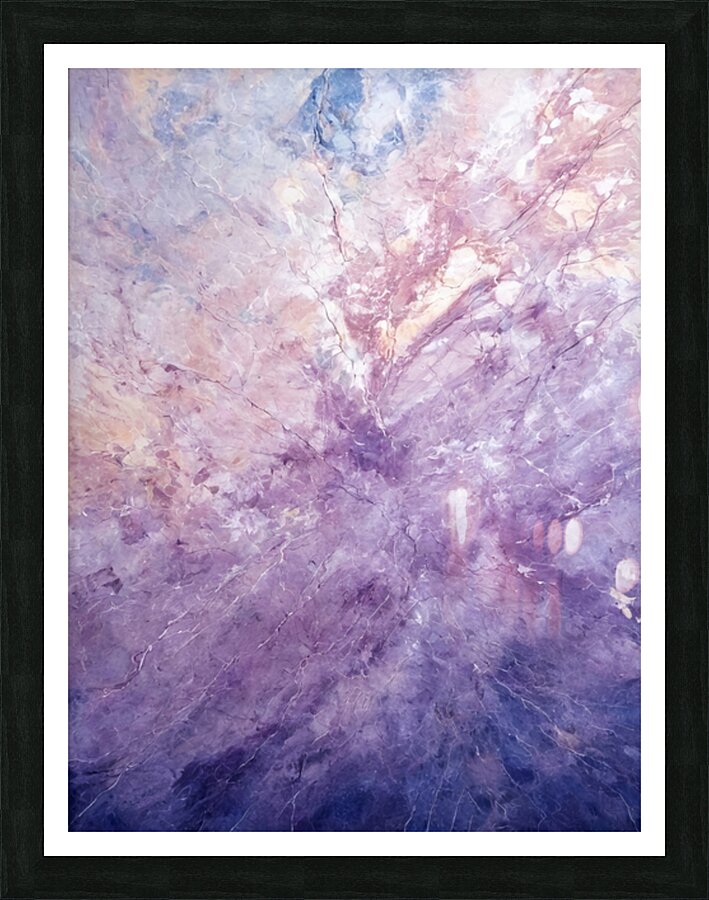 Twilight Aurora Picture Frame print