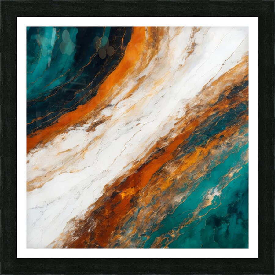 Between the Edges Picture Frame print