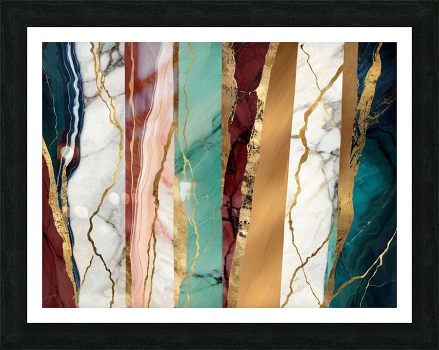 Fantasy Marble 2 Picture Frame print