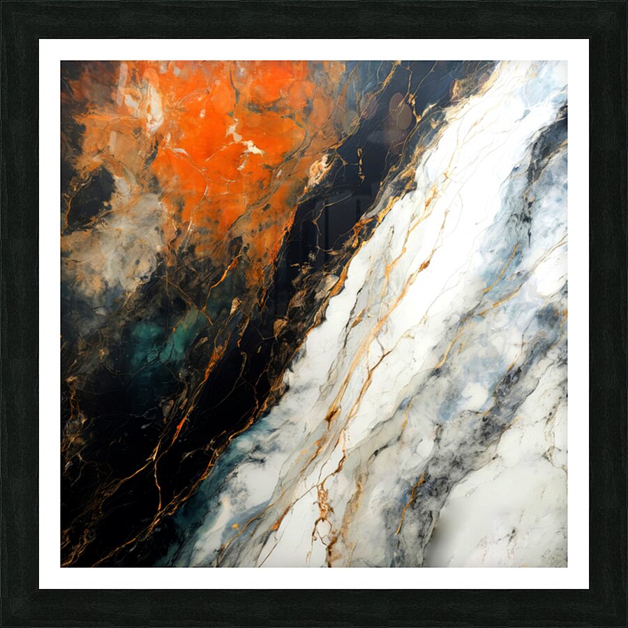 Diametrically Opposed Picture Frame print