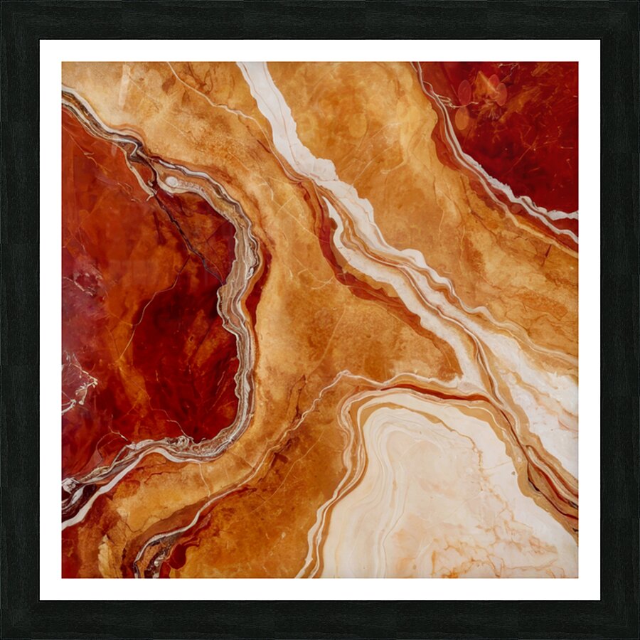 Flowing Freely Picture Frame print