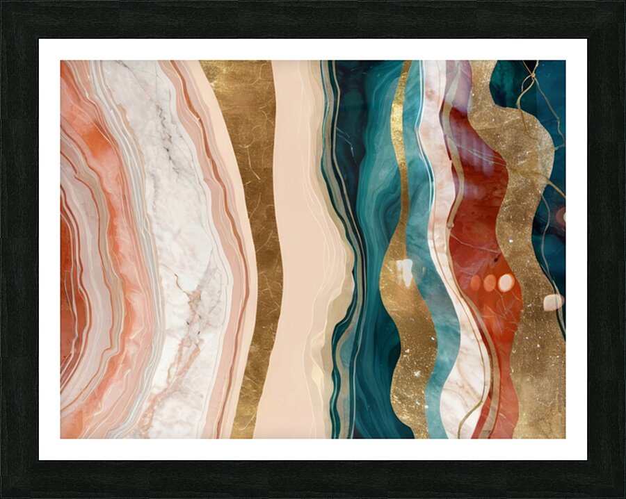 Fantasy Marble 1 Picture Frame print