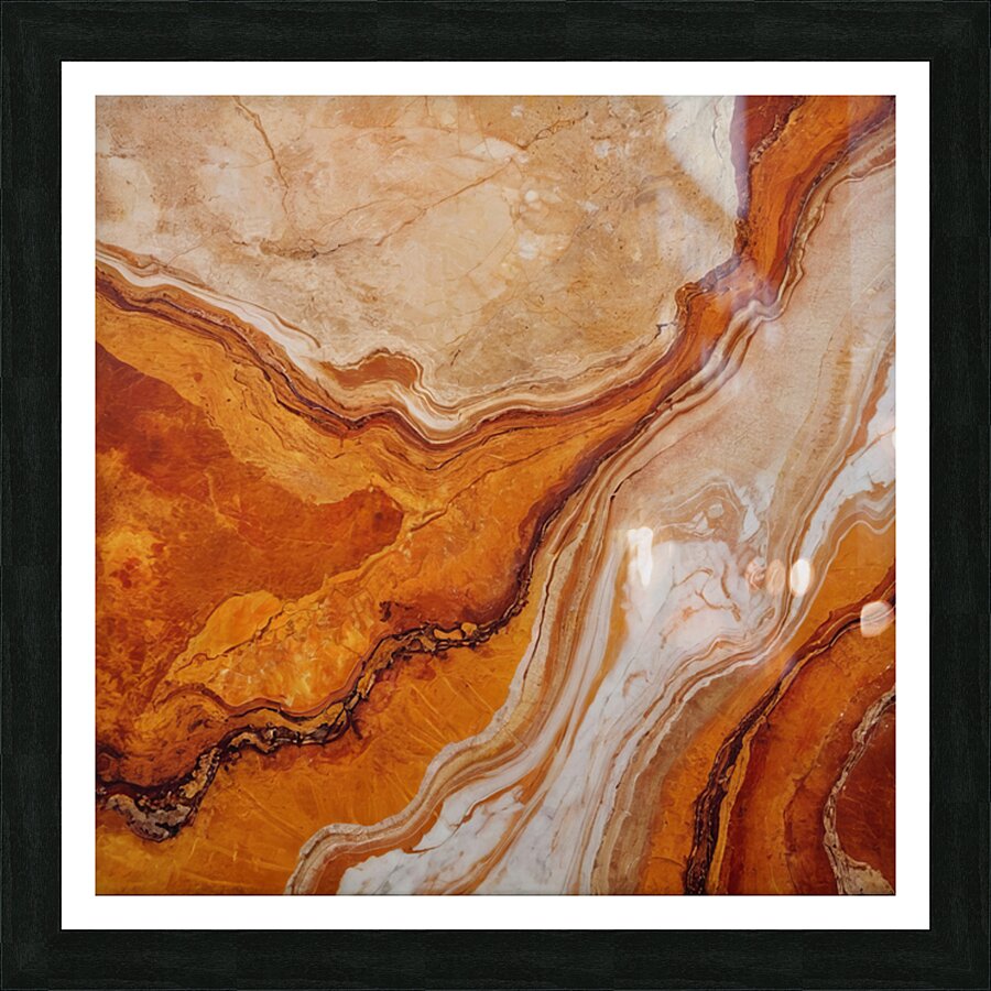 Rocky Road Picture Frame print