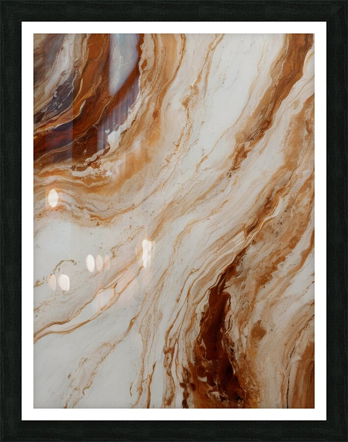 Rivers in Stone Picture Frame print