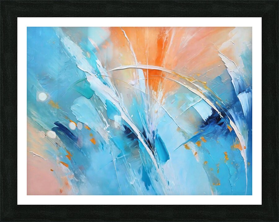 Bridge Between Worlds Picture Frame print