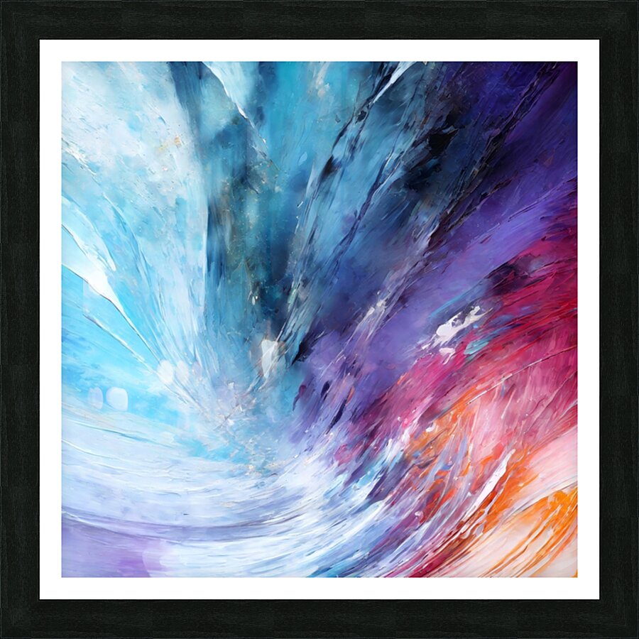 Elemental Convergence Impression et Cadre photo