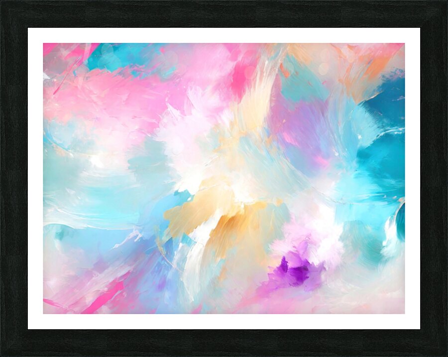 Summer Blooming Symphony Picture Frame print