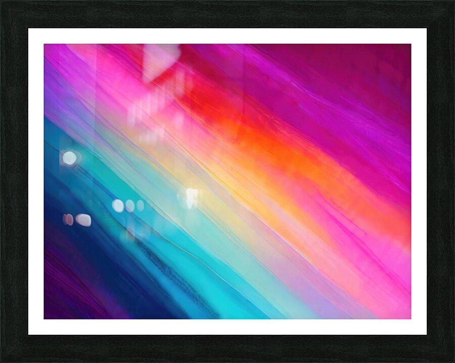 Cosmic Spectrum Picture Frame Printing