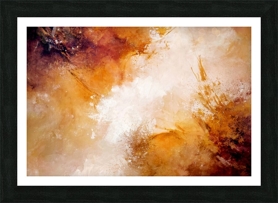 Earth Inferno Picture Frame print