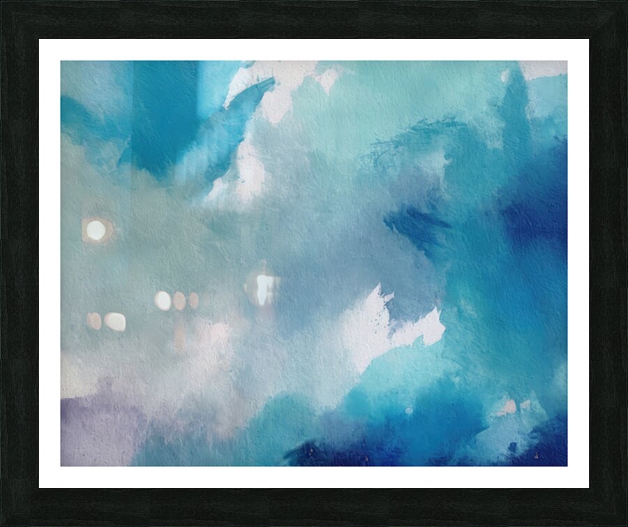 Azure Daydream Picture Frame print