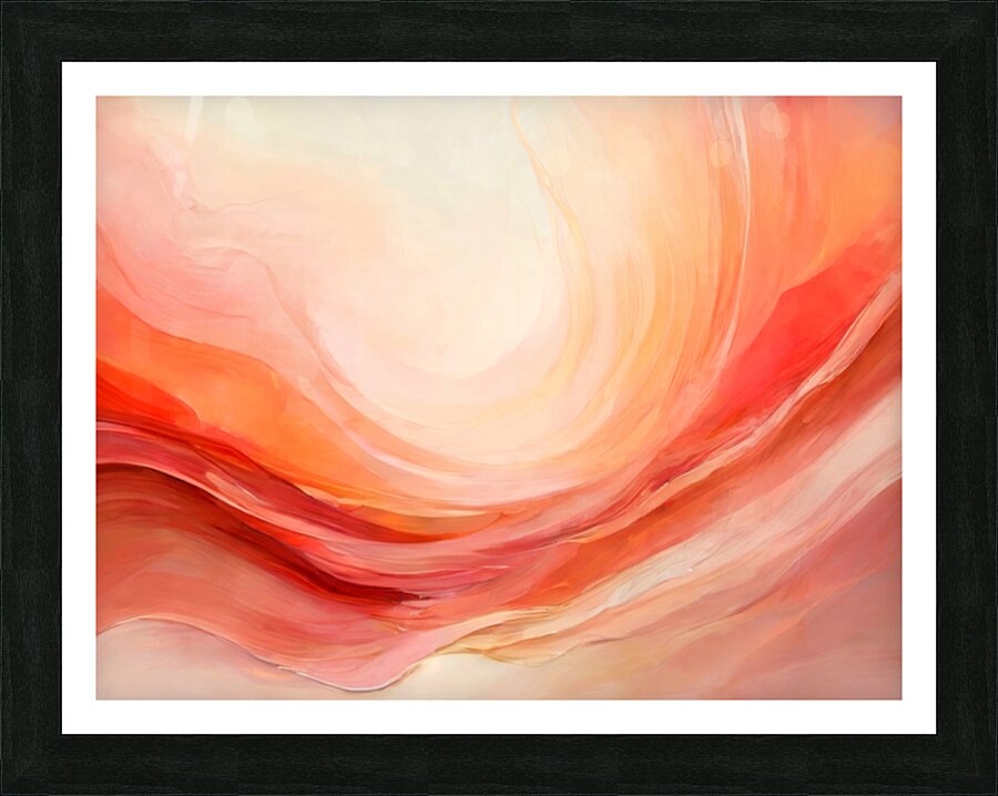 Fiery Dawn Picture Frame print