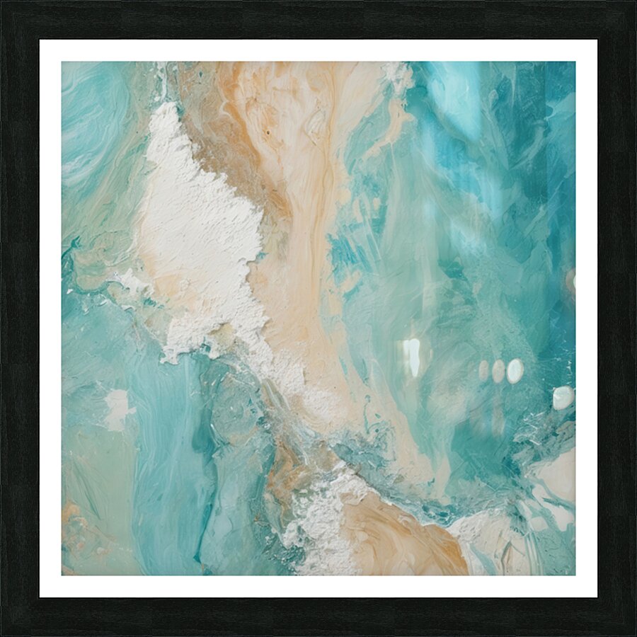 Clouds and Sea Picture Frame print