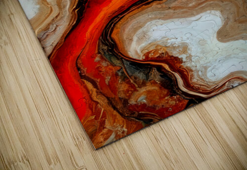Path of Liquid Fire Alpenglow Workshop puzzle
