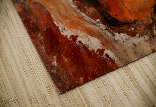 Tiger Eye Marble Alpenglow Workshop puzzle