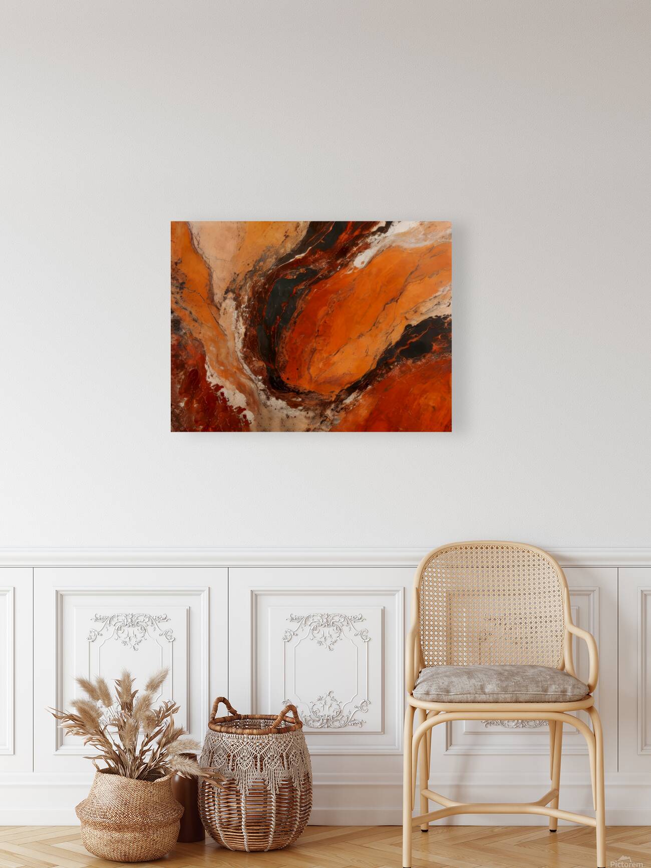 Tiger Eye Marble Reproduction