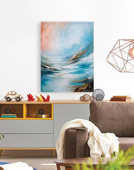 Gentle Waves and Calm Skies by Alpenglow Workshop