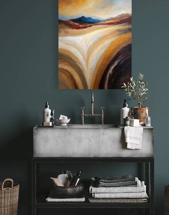 Waves of Earth and Fire by Alpenglow Workshop