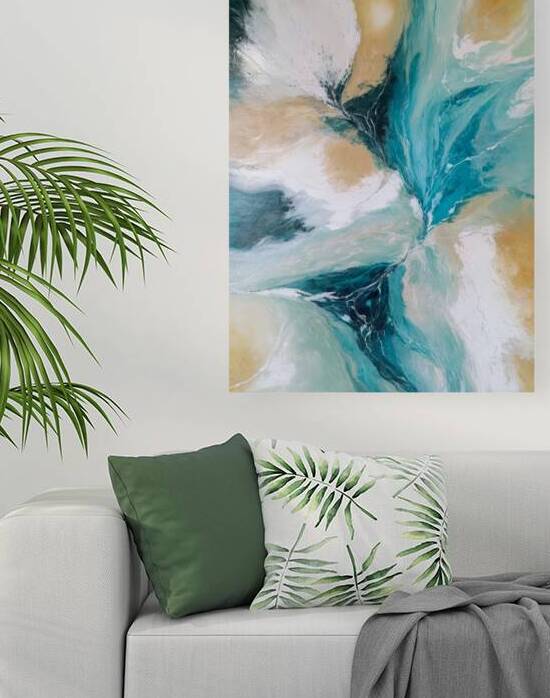 Turquoise Tranquility by Alpenglow Workshop