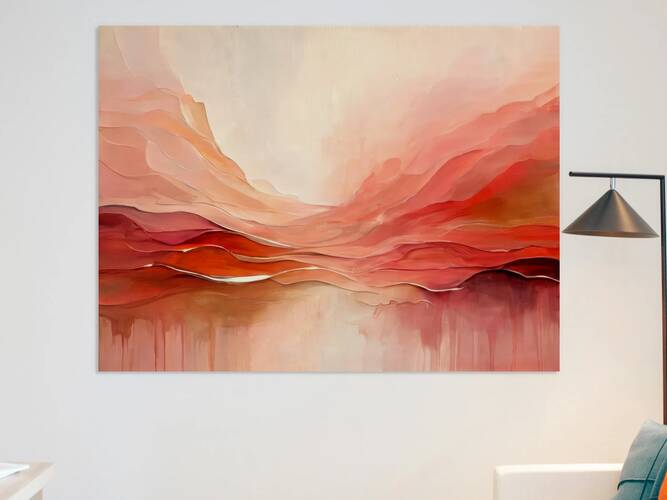 Crimson Peaks and Coral Valleys by Alpenglow Workshop