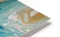 Turquoise Tranquility HD Metal print