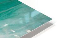 Aqua Currents HD Metal print