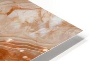 Layered Agate HD Metal print