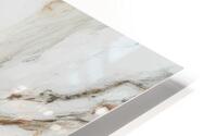 Pearl Cloud Marble HD Metal print