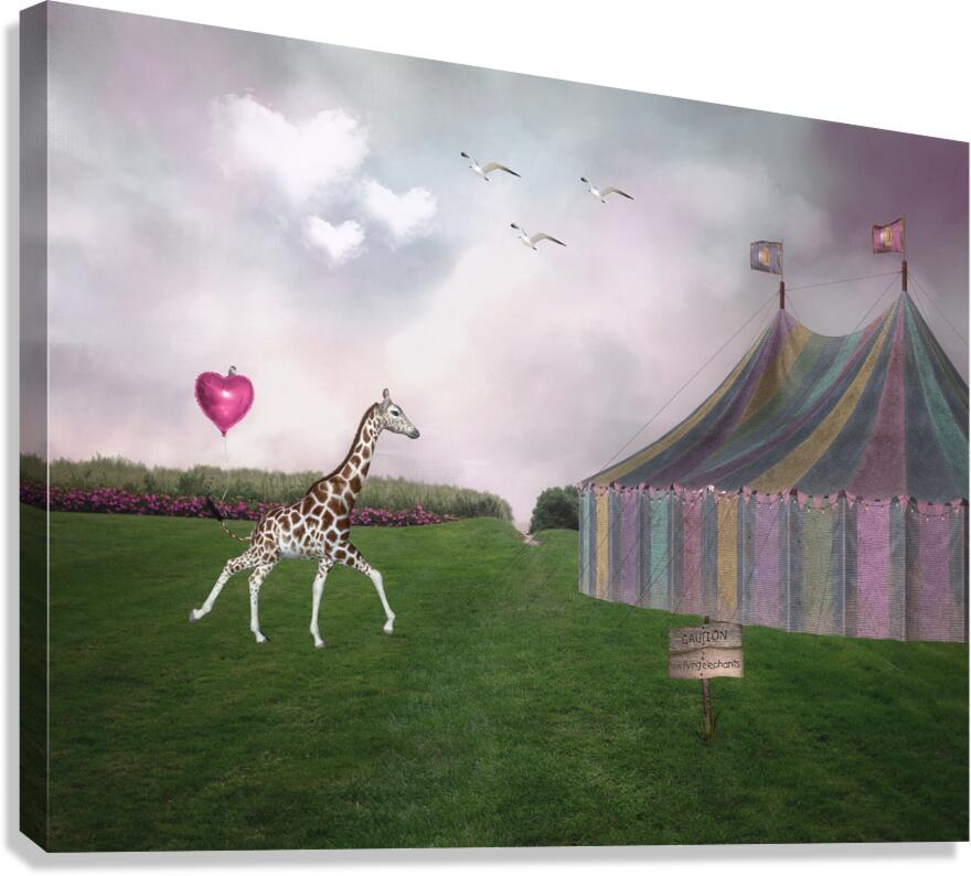 Under The Big Tent Canvas Print