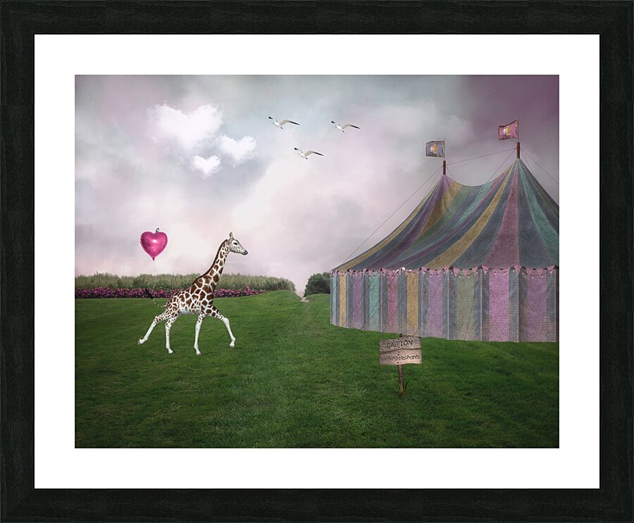 Under The Big Tent Picture Frame print